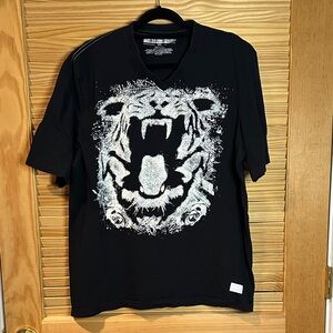 Sean John Black Tiger Graphic Tee (No oil stains)